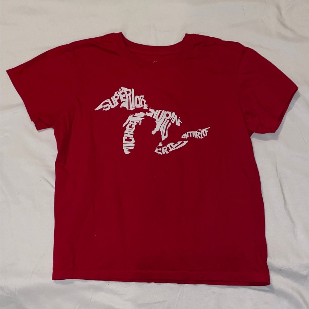 Great Lakes Michigan t-shirt